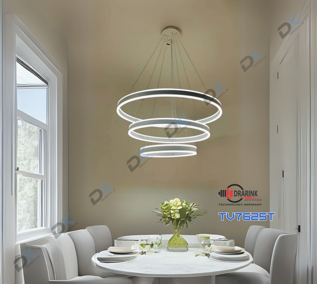      Thả vòng 7625 trắng ( 4/6/8) Drarink