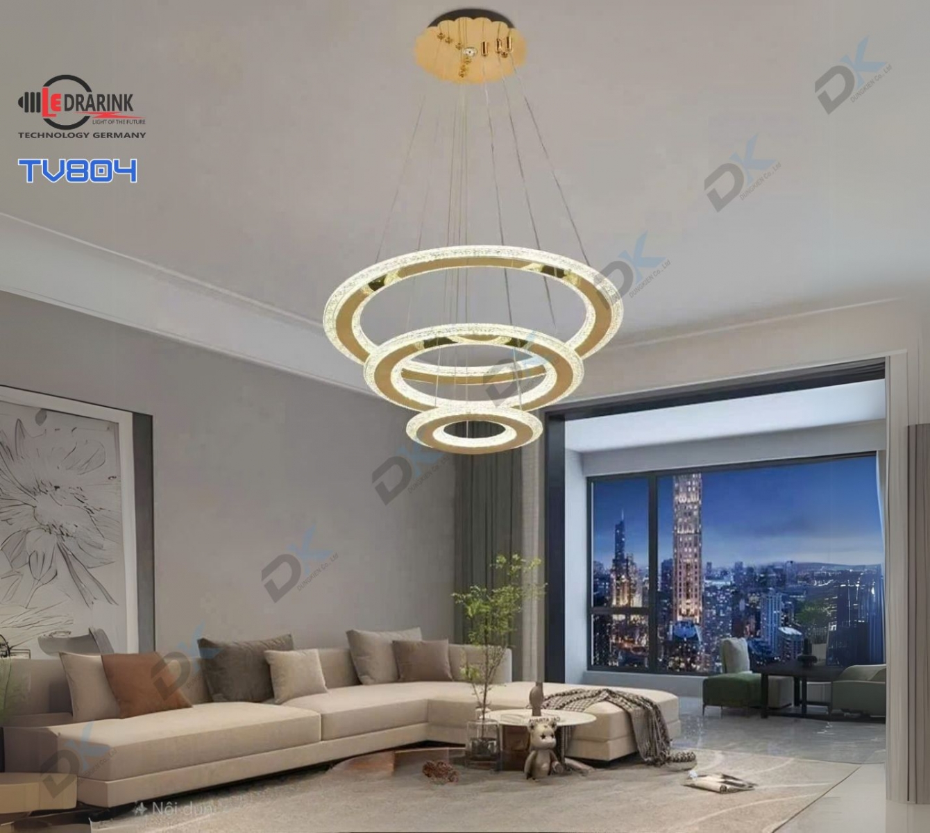       Thả vòng 804 vàng 3 chế độ ( 2/4/6) Drarink