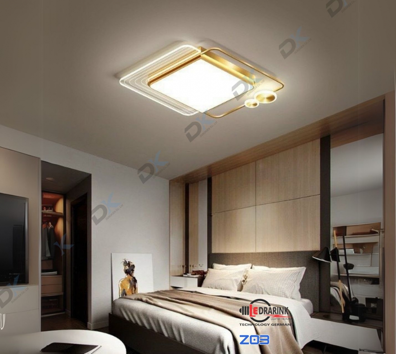       Mâm hiện đại  Z03 phi 500 Drarink